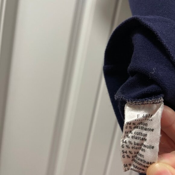 Lacoste Piqué Polo T-Shirt Blue - Picture 7 of 12